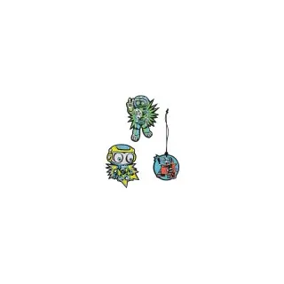 DerDieDas Wechselbuttons 3 tlg. Blue Robot