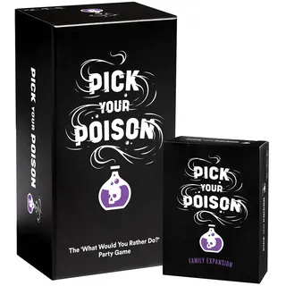 Pick Your Poison Family Edition + Erweiterungspaket - Kartenspiel - Brettspiel - Dyce Games