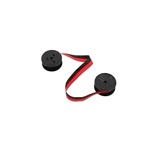 HYTROVE Farbband für Schreibmaschine Farbig Schwarz Rot Kompatibel mit Stardp Langlebig und Installieren für Verschiedene Schreibmaschinenmodelle