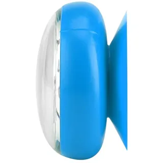Tbest Badezimmer Uhr,Kleine Baduhr Mit Saugnapf, Uhr Mit Saugnapf,Hower Uhren, Wasserdichter Saugnapf-Wand-Fenster-Spiegel Badewannen-Duschuhr Badezimmeraccessoires (Blau)