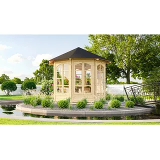 Weka 8-Eck Pavillon 234 B Natur