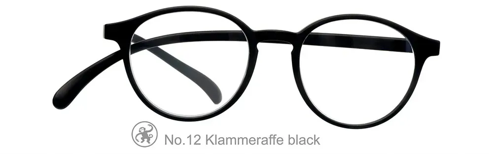 Lesebrille No.12 Klammeraffe schwarz