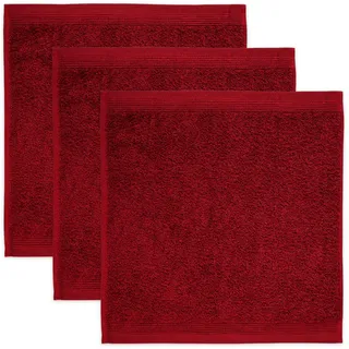 Seiftuch 30 x 30 cm ruby 3 St.
