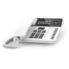 Gigaset DESK 600 Telefon mit Schnur, Weiß