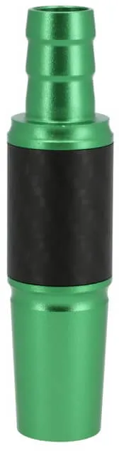 INVI Schlauchanschluss Alu-Carbon 18/8er | Grün