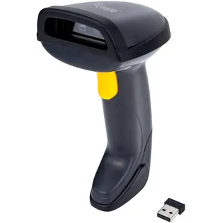 Equip Kabelloser 2D-Dualmodus-Barcodescanner mit Halterung 2.4GHz sw