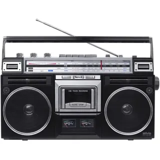 Silva Schneider PCR 1980 Kassettenradio UKW, MW, KW Kassette, Bluetooth®, USB, UKW, MW, KW Aufnahmefunktion, Inkl. Mikrofon