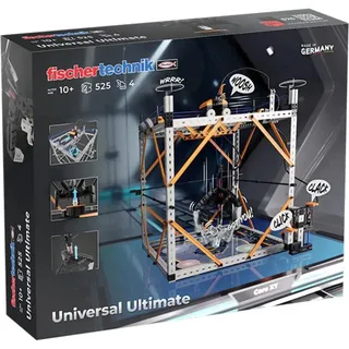 Fischertechnik 576102 - UNIVERSAL ULTIMATE, 4 Kinematikmodelle, Baukasten, Konstruktionsspielzeug