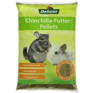 Dehner Nagerfutter, Chinchilla Pellets, 5 kg (Packung mit 2)