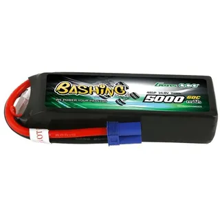 Gens Ace 4S LiPo Akku 14.8V 60C EC5 Steck Bashing Batterie für RC Auto, RC Flugzeug, RC Hubschrauber, RC Hobby