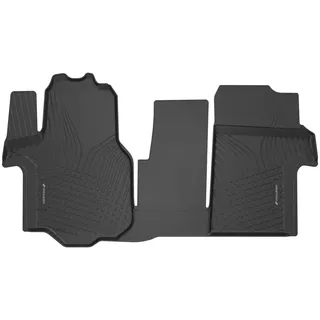 WALSER Auto-Fußmatten Automatte Passform RM (1 St), für VW CRAFTER Pritsche/Fahrgestell (SZ_);CRAFTER Kasten (SY_, SX_);CRAFTER Bus (SYI, SYJ) VW CRAFTER Kasten (SY_, SX_), BJ 09/2016-;VW CRAFTER Pritsche/Fahrgestell (SZ_), BJ 11/2016-;VW CRAFTER Bus (SYI, SYJ), BJ 09/2016-, 11/2016-;09/2016- schwarz