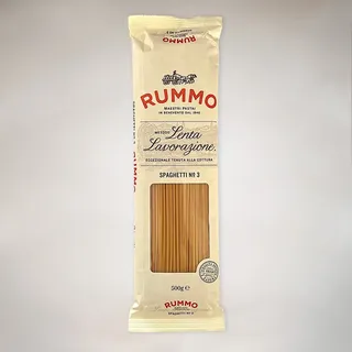Rummo Spaghetti N°3 Pasta Teigwaren Hartweizengrieß Bronze-Zeichnung 500g