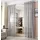 Woltu 2er-set Gardine Schlaufenschal Transparent Leinenoptik Dunkelgrau 140x225 Cm