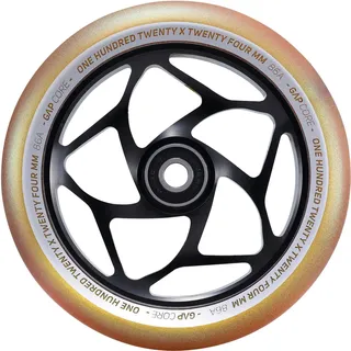 Blunt Gap Core Scooter-rad - Black / Golden - 120mm