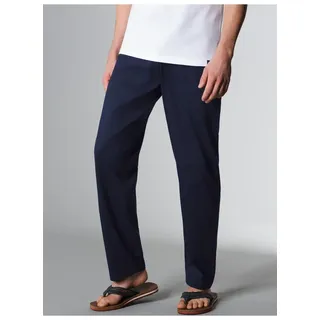 TRIGEMA Schlafanzug TRIGEMA "TRIGEMA Schlafanzughose", Herren, Gr. S, blau (navy), 100% Baumwolle, Basic, Homewear-Sets