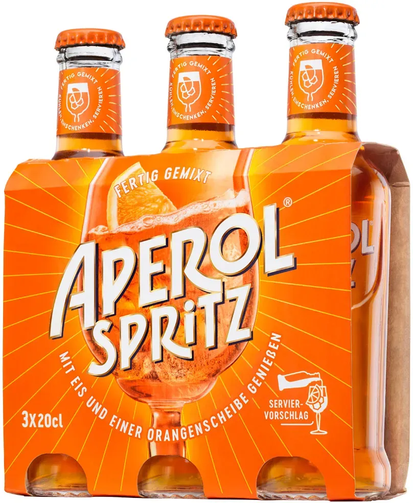 Aperol Spritz Ready-to-Drink 10,5% 24x 0,2 Liter