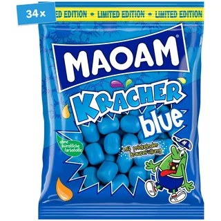 Maoam Kracher Blue 200g, 34er Pack