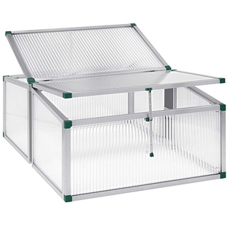 Beckmann FT4 Frühbeet Typ Allgäu Modell 4 Größe 1 mit 16 mm Polycarbonat Stegdreifachplatten