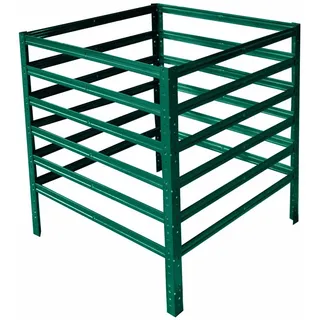 shelfplaza HOME 100x60x60 cm Komposter in garten grün mit 360 Liter Volumen