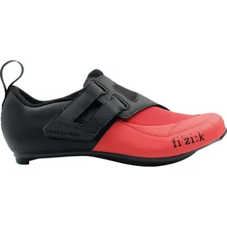 FIZIK Transiro Powerstrap R4 Triathlonschuhe schwarz/rot EU 41