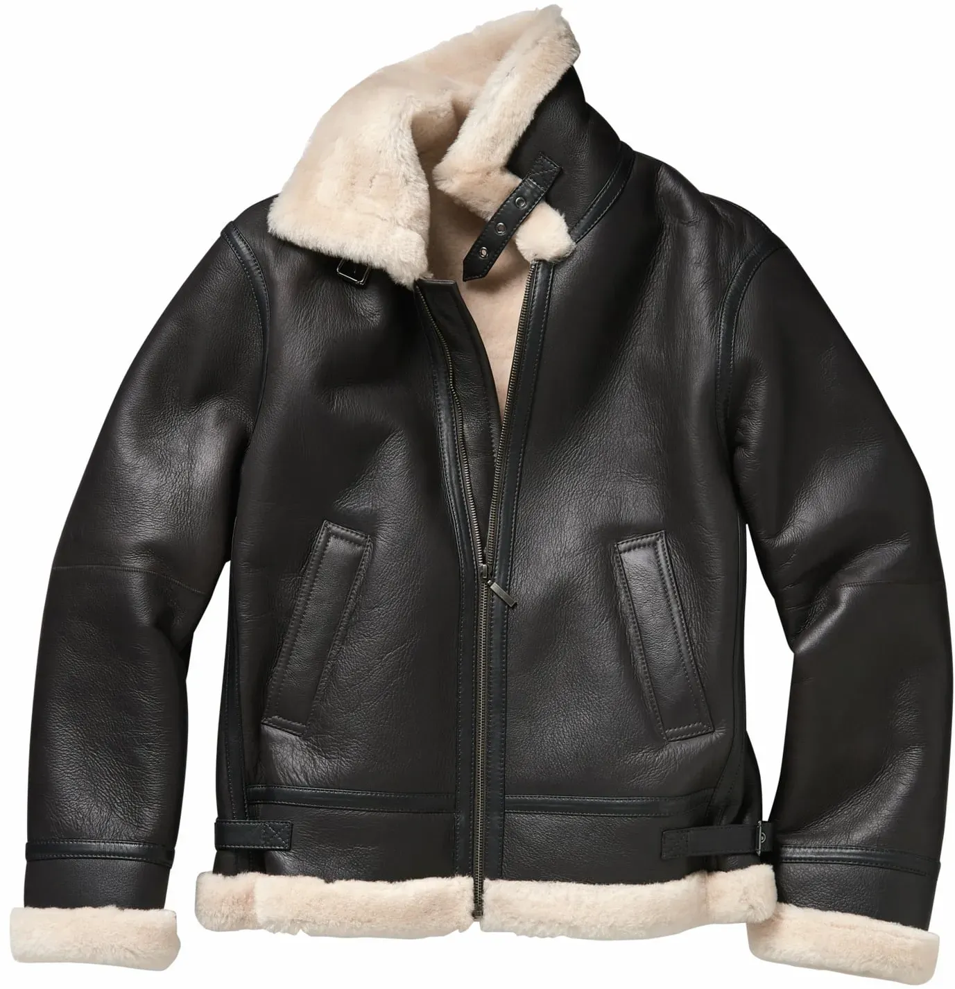 B3 Lammfell-Jacke - 56