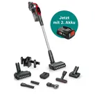 BOSCH Akku-Stielstaubsauger "Neuheit Unlimited 9 ProAnimal BKS941PET, MicroCleanTM Technology", rot (tornadorot), B:25cm H:130cm T:21,6cm, Akkusauger, HEPA-Filtersystem, 10 Jahre Motorgarantie, Schnellladegerät, LED Licht, Topseller