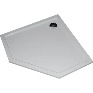 Hüppe Purano Duschwanne, Fünfeck, 900x900mm, 210601055