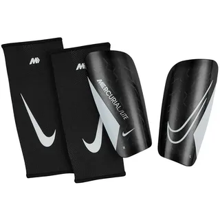 Nike Mercurial Lite Fußball Schienbeinschoner black/black/white XL
