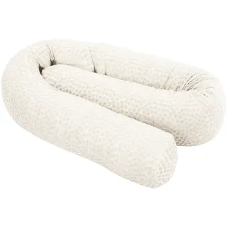 roba Bettschlange Weiß, Textil, Füllung: Polyester, 170x12 cm, Gots, Schlafen, Babybett-Ausstattung, Babynestchen, Bettschlange