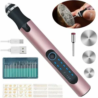 Kabelloser Elektrischer Gravierstift, Diy-rotationswerkzeug Für Schmuck, Metall, Glas, Stein, Kunststoff Und Holz
