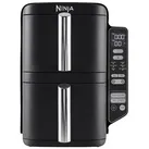 Ninja Heißluftfritteuse Double Stack SL300EU 7.6 Liter (2x 3.8 L), 28x47 cm