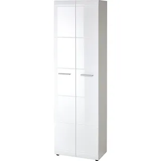 Germania Adana Garderobenschrank 59x197x37 weiß