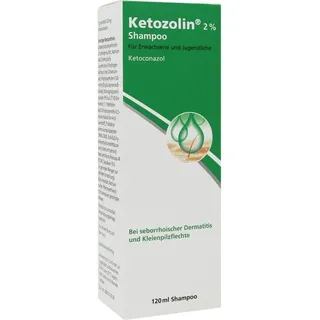 Dermapharm Ketozolin 2% gegen Shuppen 120 ml