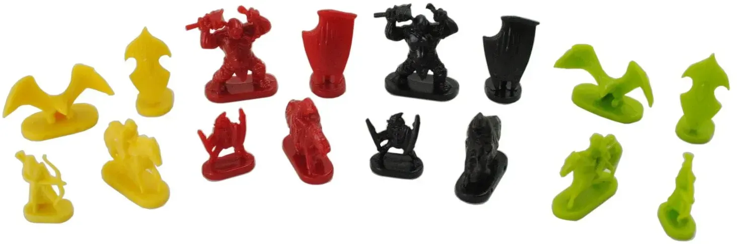 Herr der Ringe Risiko Figuren 4 Armeen