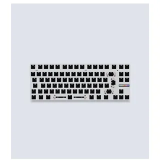 Wooting 60HE v2 - ISO - Non-Split - Aluminum - Gaming Tastatur (TKL) - 60% - ISO - Silber