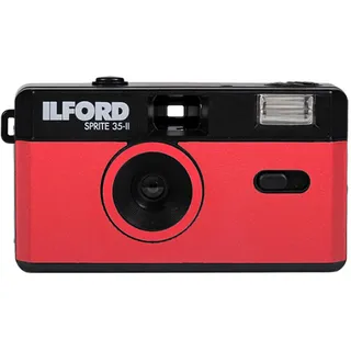 Ilford Sprite 35-II Kamera rot/schwarz