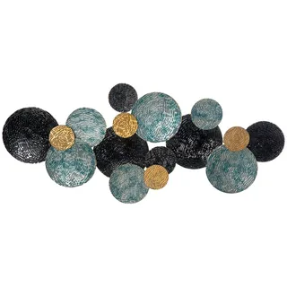 Homcom 3D Wandbild Metallbild für Esszimmer 121 x 53cm