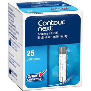 Ascensia Diabetes Care Contour Next Sensoren Teststreifen 25 St.