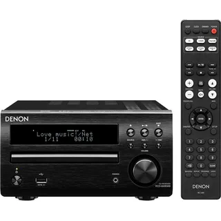 Denon RCDM40DAB All-In-One CD-Receiver inkl. DAB/DAB+, Schwarz