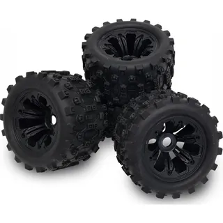CARSON 1:8 Räder (4) King of Dirt schw.