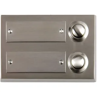 Unitec Klingel-Taster 2-fach Aufputz