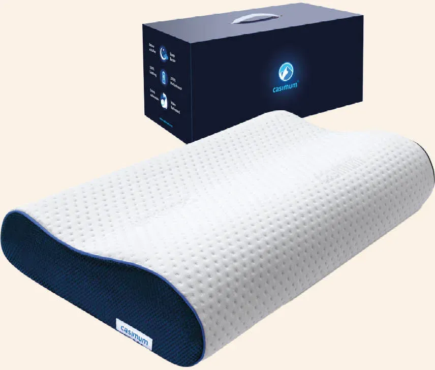Orthopädisches Nackenkissen »ERGO VARIO«, Memory Foam, für beste Nackenunterstützung, zertifiziert vom Institut für Gesundheit & Ergonomie