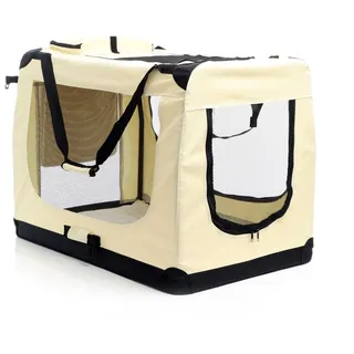 fudajo Faltbare Transportbox XXL Beige