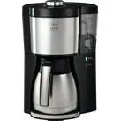 1025-16 Look V Therm Perfection 10 Tassen Thermo Filterkaffeemaschine 1,2 l  (Schwarz, Silber)