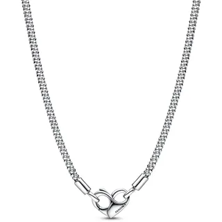 Pandora Moments Gliederhalskette mit Herz-Karabiner