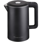 Edelstahl-Wasserkocher, Temperaturwahl, Warmhaltefunktion, LED, 1,5 l