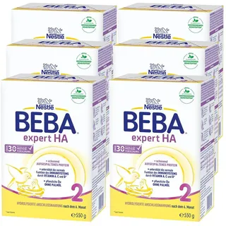 Nestle Beba Expert HA 2 Pulver 6x550 g