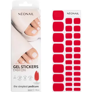 NeoNail Professional NEONAIL Easy On Gel Stickers Nagelaufkleber Verwendung mit einer UV/LED-Lampe Farbton P03 32 St.