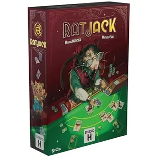 STUDIO H - RATJACK – Die Essenz des Blackjack mit modernen Twists. – Ab 10 Jahren – für 2 bis 4 Spieler
