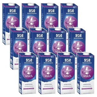 Weihenstephan 12er-Pack haltbare Milch »Laktosefrei H-Vollmilch 3,5% Fett«